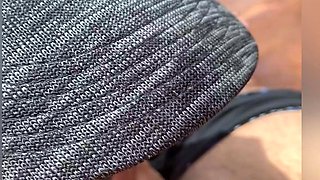 Busty Czech amateur fucks outdoor in public