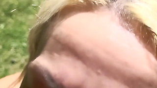 Dirty Nylon Slut Gets Fucked on the Street