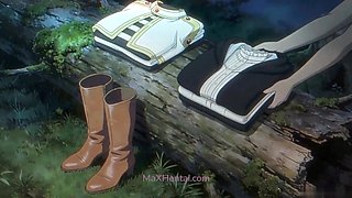 Secret Mission Fern x Frieren: Dangerous Cum Hunting in the Jungle (Anime Hentai)