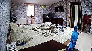 Stella Solo Full Naked Workout - Real Homemade Amateur