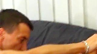 Perfect German Blonde Eats Cum After Hardcore Fuck