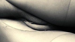 Close up pussy orgasm for toying hottie