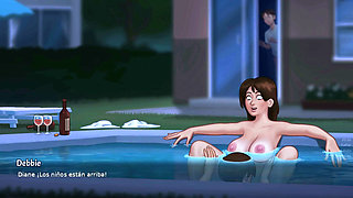 ALL DEBBIE SCENES + NEW -SUMMERTIME SAGA
