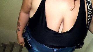 BBW Nipple Leaking Throat Monster