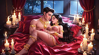 Moonlight Mein Desi Girl Ki Passionate Chudai - Heavy Jewellery Wali Randi