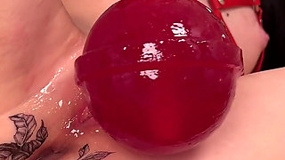 Anal Lollipops and a Wide Hole