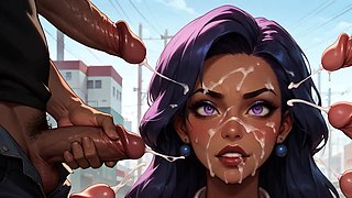 Dirty, xxx fuck-fest amidst falling leaves. Couple in heat