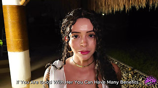 Hot Latina Babes Abella Olsen & LunaVitaler Dominate Their Sex Slave in Wild Threesome - Big Tits, Big Ass, Rough POV Fuck!