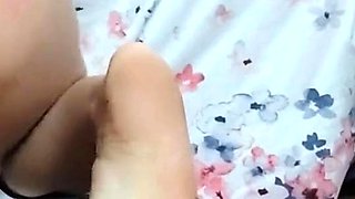 Big-Booty Teen Rides Dildo - Spanking Solo Webcam Show