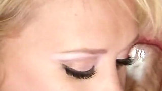 Gorgeous blonde pair of sluts get fucked by the same guy