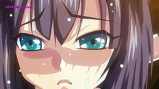 Busty Anime Schoolgirl Tied Up and Fucked Hardcore