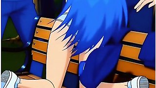 Ai Anime Voyeur Park Tease: Episode 2 - Caught In The Open (1:47)
