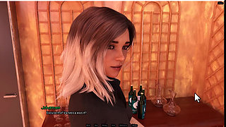 Radiant 6, waiter shows me her boobs