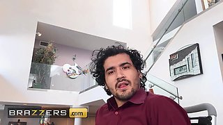 Rico & his manager Dana Dearmond can't hide their secret xxx affair during a vid call with their coworkers - brazzers