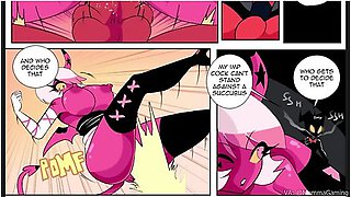 Verosika Vs Moxxie - Sex Battle - Helluva Boss - Jo Jo And Car Toon