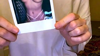 Emo teen Becka solo webcam masturbation