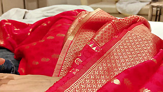 Desi Indian Newly Married Bhabhi Can't Control Her Emotions and Convinced Him to Sex with His Own Bhabhi.