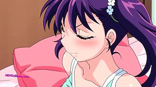 Horny Anime Schoolgirl Bent Over Desk for Intense Sex