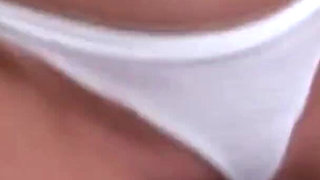 Blonde teen with natural tits gets slammed in the bathroom