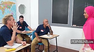 Our Arab HR Keeps Attrition Low (Lets Us Gang-fuck Her)