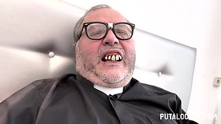 Italian Sinner Dalila Dark Fucks With A Horny Priest