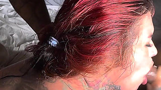 Bts - Gangbang a Curvy with Amazing Natural Tits Ends up Doing Squirt and Double Vaginal with BBC