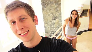 Small Latina Babe Sara Luvv Behind the Scenes Sex Tape