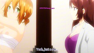 Anime MILF gets on all fours and begs for deep pounding