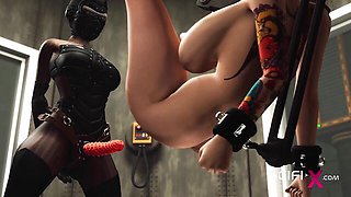 Emotional bird at shaved dirt