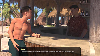 No More Cash 4 - Toby Pressing His Landlady's Breasts at the Beach