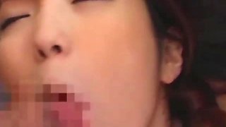 Pregnant asian sucking lots of dicks