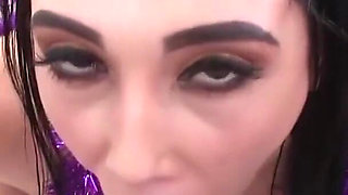 Petite teen Noelle Easton POV deepthroat blowjob