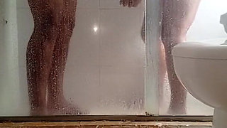 Fucking a MILF Stepmother in the Hotel Bathroom