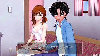 Part 50: Horny Asian Tutor Gets Hardcore Doggystyle Fuck with Big Cock & Huge Dildo - Complete 3D Hentai Gameplay