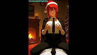 Makima's New Year Temptation - AI Chainsaw Man Animation