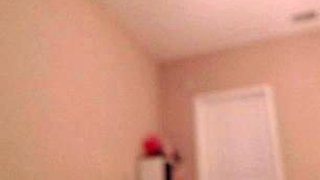 Cute curly brunette solo webcam masturbation