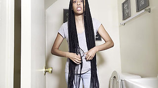 Pink Foxx Has to Pee Bad