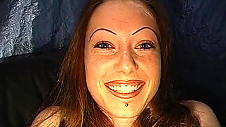 Wild Bukkake Orgy: Two Collared Sluts Get Faces Drenched in Cum!