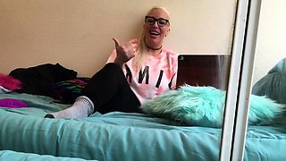 hot amateur blonde close up masturbation HD