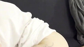 Bald Head Girl Is Pounded by Long-haired Boy