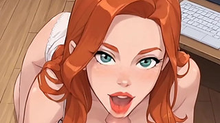 Boss Lady's Forbidden Office Big Cock Cheat!