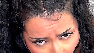 Sexy Arab Roxie Sinner Face Is Dripping Cum