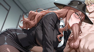 Kisuke (bleach) X Sylvia (sxf)