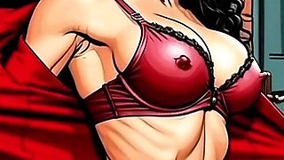 Casting for a 40-year-old Sexy Slut. Cartoon. MILF Black Stockings