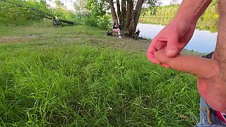 Lonely Girl Watches Me Jerk Off & Touches My Cock Until I Cum On Her Tits - Nefirtity