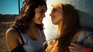 Jayme Langford and Raven Rockette Trib Outdoors