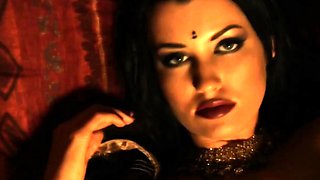 Deva Dassis Shows Off Her Belly