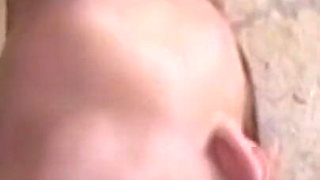 Collared Brunette MILF Drains Cock for Hot Facial