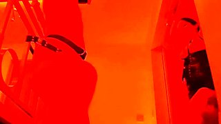 Amateur slut gives handjob