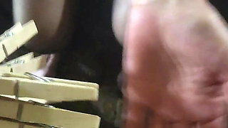 Goode Girl CBT Trying Out New Cloths Pins